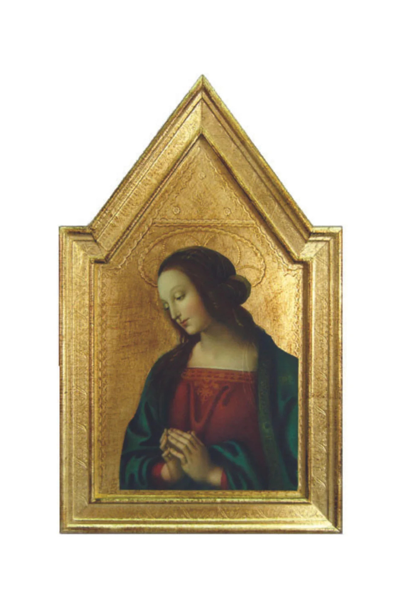 Praying Virgin Plaque 12" x 19" - ZWF2742