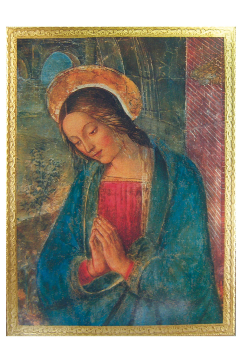 Praying Virgin Plaque - ZWL103AP