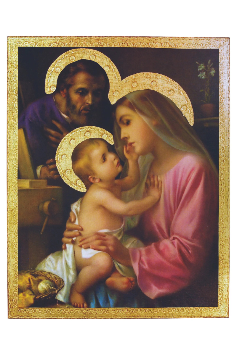 Holy Family Plaque - ZWL11581