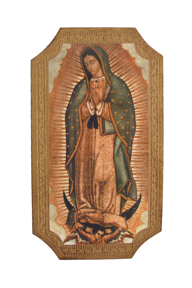 Our Lady of Guadalupe Plaque - ZWL271G