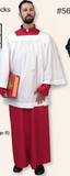 Adult Servers and Priest Cassocks with Snap Front  - UT217S