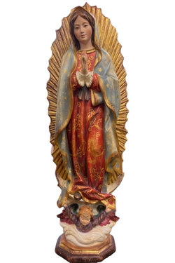 Our Lady of Guadalupe - Antique Finish -YK075000AGF