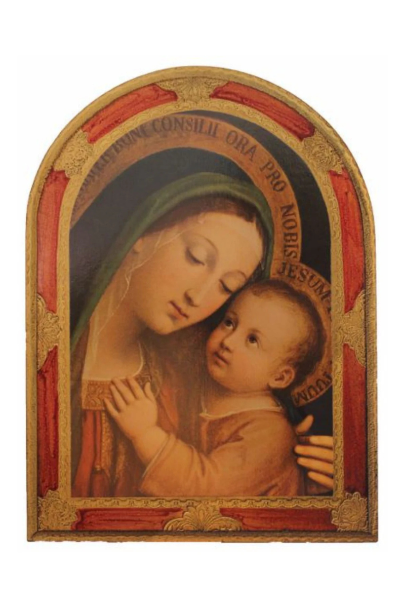 Our Lady of Good Counsel Plaque 12" x 15.5" - ZWZ28S