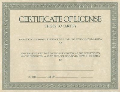 License (Generic) - MA72974
