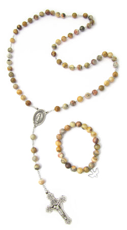 Agate Rosary-FM58558