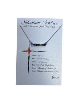 16"L Salvation Bar Necklace - LI13584