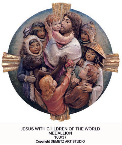 Jesus Protector of All Children - Medallion - HD10037
