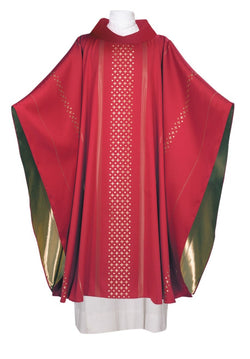 Red Chasuble - JG102-7708R