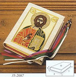 Book Cover in White with Jesus - WN2087