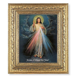 Gold Frame Divine Mercy - TA115123G