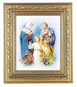 Holy Family Gold Frame - TA115360