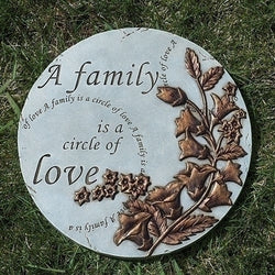 A Family is Circle of Love Garden Stone - LI11849