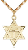 Star of David W/ Cross Medal - FN1212Y