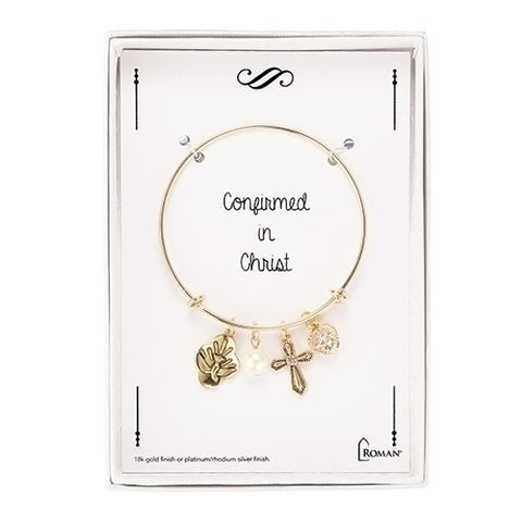 Gold Confirmation Bracelet - LI12779
