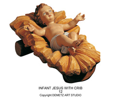 Holy Child - With Manger - HD12W