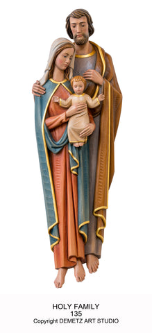 Holy Family - 3/4 Relief - HD135