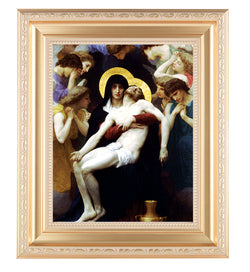 Pieta in Gold Frame - TA138-234