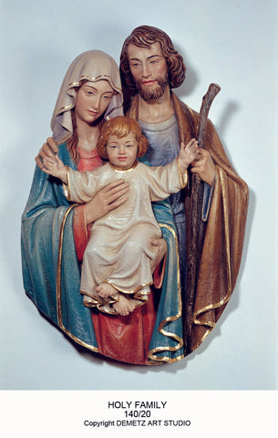 Holy Family - 3/4 Relief - HD14020