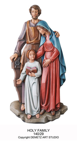 Holy Family - 3/4 Relief - HD14029