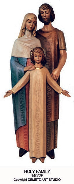 Holy Family - 3/4 Relief - HD1402F