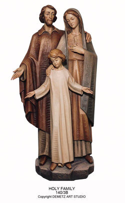 Holy Family - 3/4 Relief - HD1403B