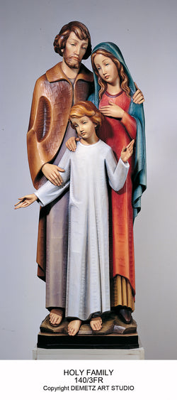 Holy Family - Full Round Figure - HD1403FR