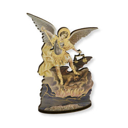 Saint Michael Wood Statue - TA1760330