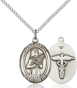 St Agatha/Nurse Medal - FN8003