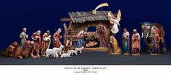 Nativity Set "Kostner" 60" Linden Wood - HD1902L60