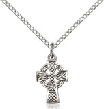 Celtic Cross Medal 18" chain - FN4133