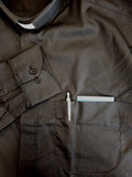 Original Stadelmaier Extra Long Sleeve Shirt Black - WN813