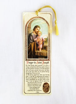 St. Joseph Bookmark with Prayer - WSBK60JOSE