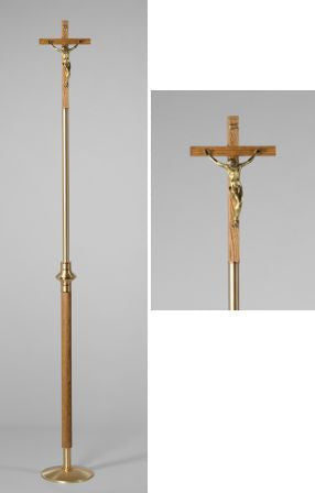 Processional Cross with stand- DO2870