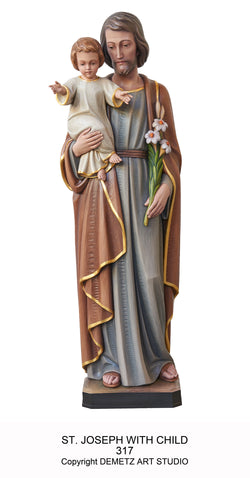 St. Joseph with Child - HD317
