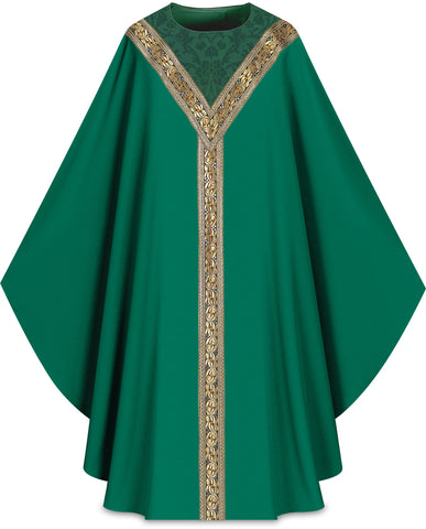 Gothic Chasuble Green -WN3219G