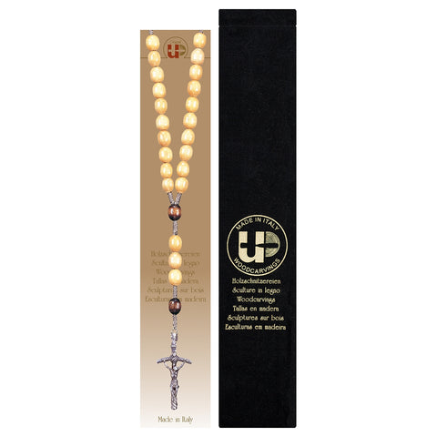 Rosary Exclusive Wood-tone with Brown - YK400121S