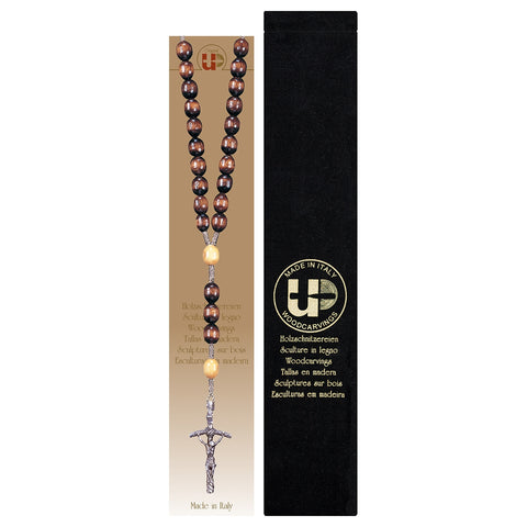 Rosary Exclusive Brown with Wood-tone - YK400122S