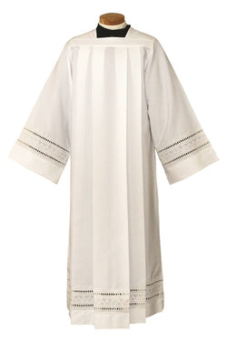 SL4262 Surplice Priest Alb with Embroidered Eyelet