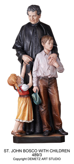 St. John Bosco with Children - HD4893