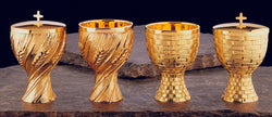 Wicker-themed Chalice and Paten-EW5001