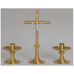 Altar Crucifix and Candlestick- DO1960SET