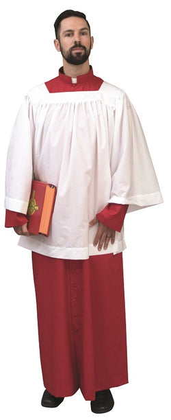 SL564R Adult Red Cassock