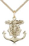 Anchor Crucifix Medal - FN5685