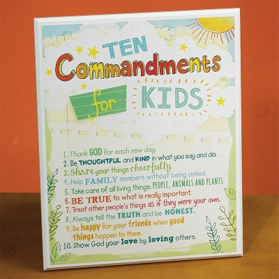 Ten Commandments for Kids - GE56970