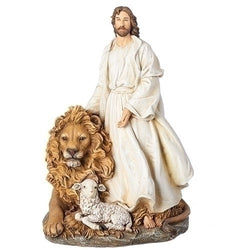 Jesus with Lion and Lamb - LI600403