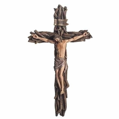 Woven Branch Crucifix - LI602146