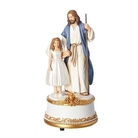 Jesus with Girl Figure - LI604012