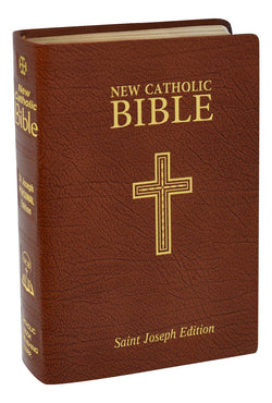 St. Joseph New Catholic Bible Bonded Leather Brown - GF60813BN