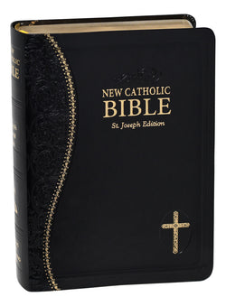 St. Joseph New Catholic Bible Personal Size Black- GF60819B