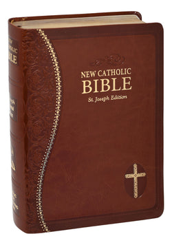 St. Joseph New Catholic Bible Personal Size Brown- GF60819BN